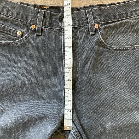 Vintage 2000 Black Levi's 505 32W x 32L - Made in USA - Picture 12 of 14